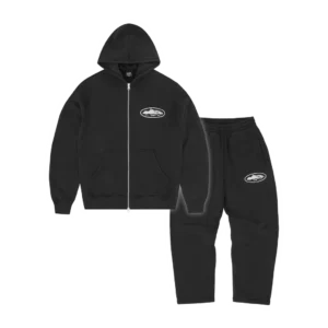 ISLAND PUFF PRINT TRACKSUIT [BLACK]