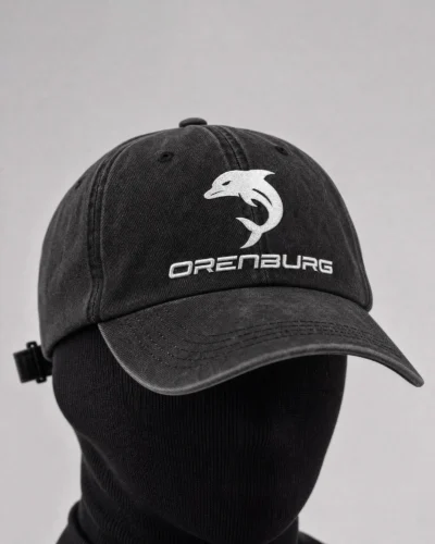 Black Gothic Baseball Cap | Minimalist Streetwear