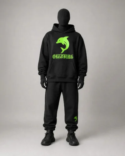 Black Hoodie Set | Premium Oversized Clothing