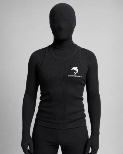 Black Knitted Top | Men's Top | Orenburg