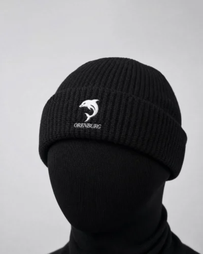 Simple Black Beanie | Underground Fashion | Orenburg