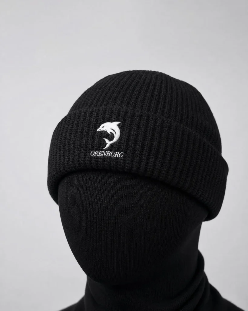Simple Black Beanie | Underground Fashion | Orenburg
