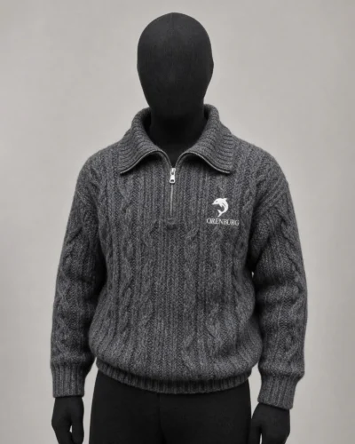 Ski Collar Sweater | Oversized Streetwear Sweater