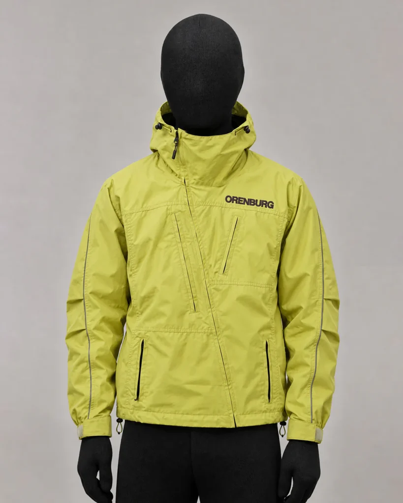 Lime Yellow Technical Jacket
